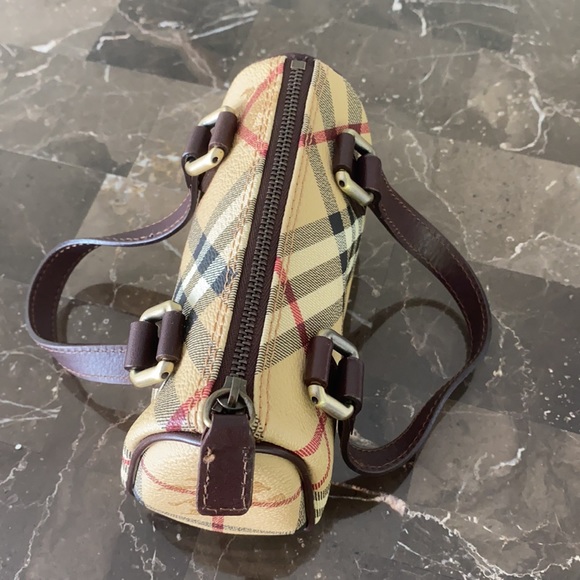 Burberry Mini Haymarket Check Boston - Picture 12 of 16